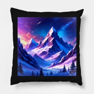 "From the Mountains" Pillow