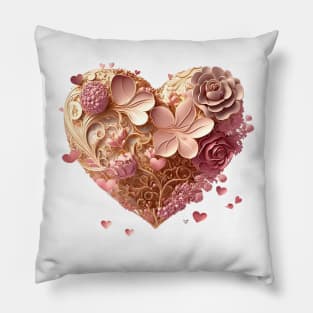 Amazing Valentines Day Heart Pillow