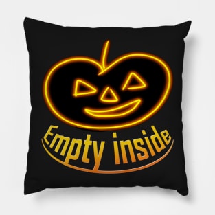 Halloween Pumpkin Empty Inside Pillow