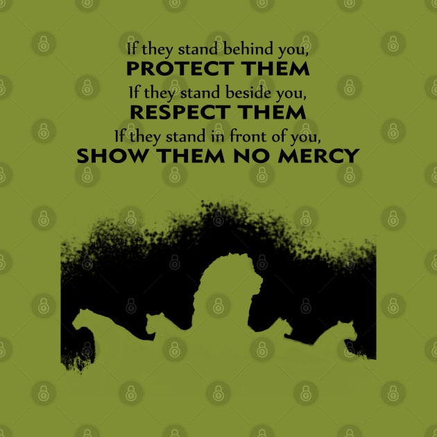 Protect Them - Lions by Bigrum P. Bear Designs