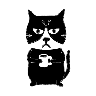 funny cat design T-Shirt