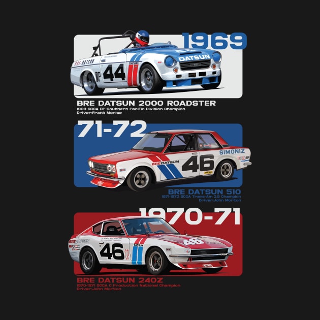 BRE Datsun - 3 Champions by Ajie Negara