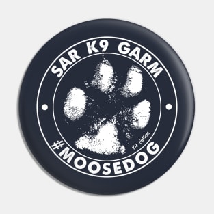 Moosedog Pawtograph Logo Pin