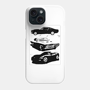 american  Classic Muscle car poster Phone Case