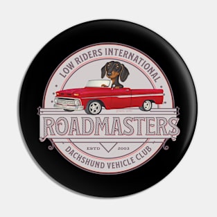 Dachshund Roadmasters Pin