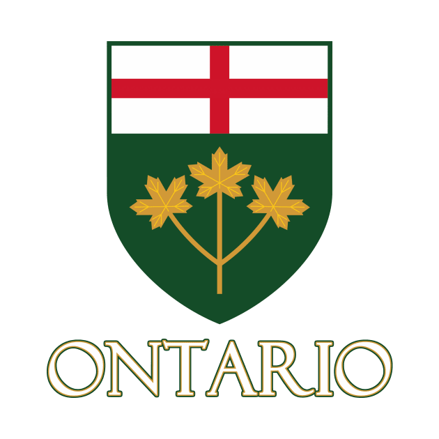 Ontario, Canada - Coat of Arms Design by Naves