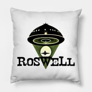 Roswell ufo 1947 Pillow