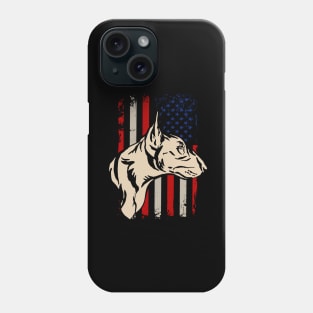 Elegant Bullies Chic Tee Showcasing the Grace of Bull Terriers Phone Case