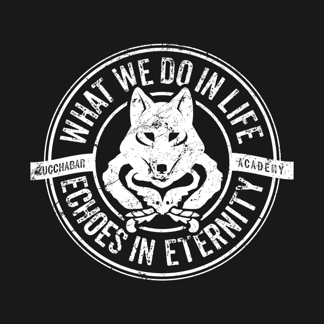 What we do in life, echoes in eternity. by MindsparkCreative