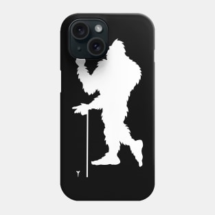 BIgfoot Playing Golff Player Phone Case