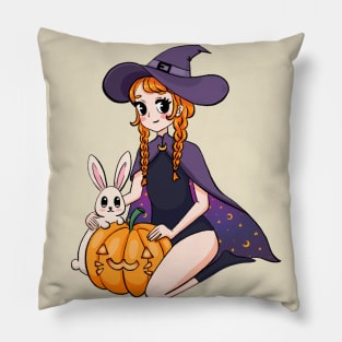 Witch halloween Pillow