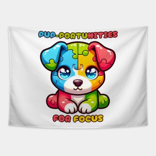 ADHD Awareness: Pup-portunities for Focus Tapestry