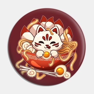 Kitsune Udon Bowl Pin