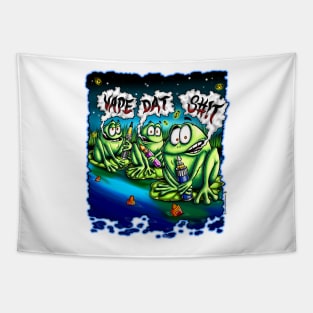 Vape Dat SH!T (Light Shirt) Tapestry