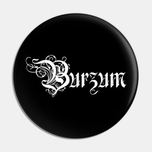 Burzum Logo | Black Metal Pin