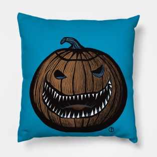 Scary Pumpkin Pillow