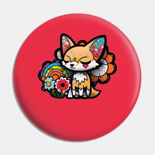 Fennec Fox Pin