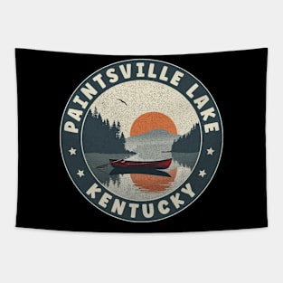 Paintsville Lake Kentucky Sunset Tapestry