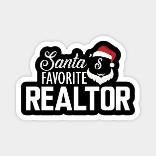 Realtor - Santa's favorite realtor Magnet
