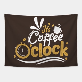 It's Coffee o' Clock Tapestry