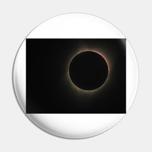 2017 Eclipse Red Prominence Pin