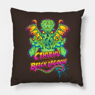 Cthulhu from the Black Lagoon Pillow