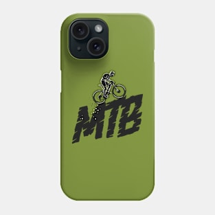 mountain biking Phone Case