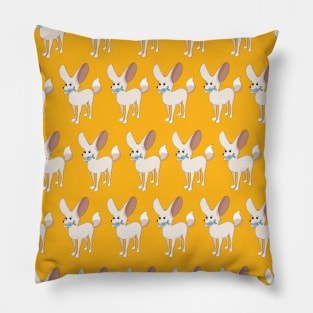 Fennec Fox Fish Cute Animals Pet Owner Adorable Kawaii Pillow