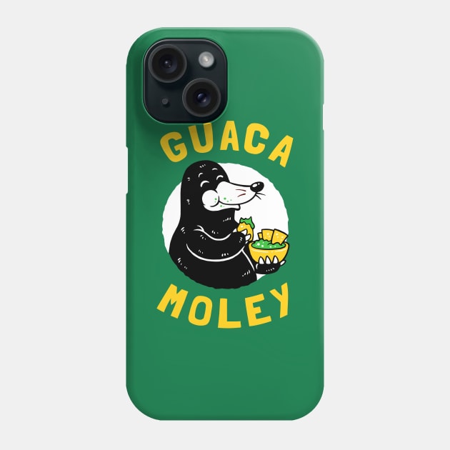 Guacamoley Phone Case by dumbshirts