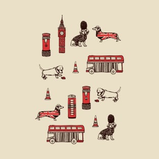 London Dachshund T-Shirt