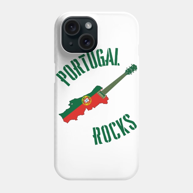 Portugal Rocks Phone Case by MessageOnApparel