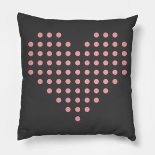 Heart of Dots Pillow