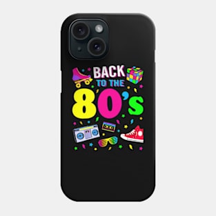 Back To 80S 1980S Eighties Costume Party Phone Case