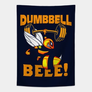 dumbbellbee or bumblebee Tapestry