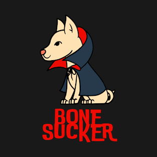 Vampire Dog the Blood sucker halloween design T-Shirt