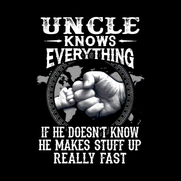 Uncle Knows Everything If He Doesn't Know Father's Day by Benko Clarence