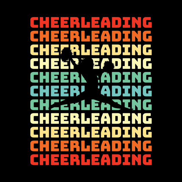 Cheerleader Retro Cheerleading Lover by Tracy