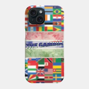 The Gambia vintage style retro souvenir Phone Case