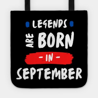 Legends born in September Tote