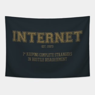 Internet est. 1990's Tapestry