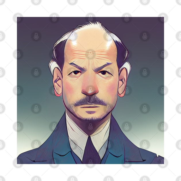 Clement Attlee | Anime Portrait by Classical