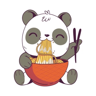 CUTE RAMEN PANDA T-Shirt