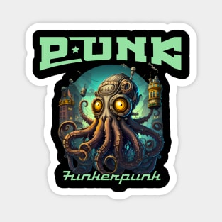 PUNK Metal Octopus Magnet