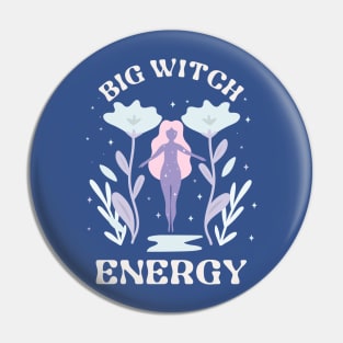 Big Witch Witchcraft Empowering Body Positive Wicca Goddess Pin