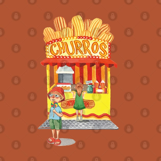 churros shop by Mako Design 