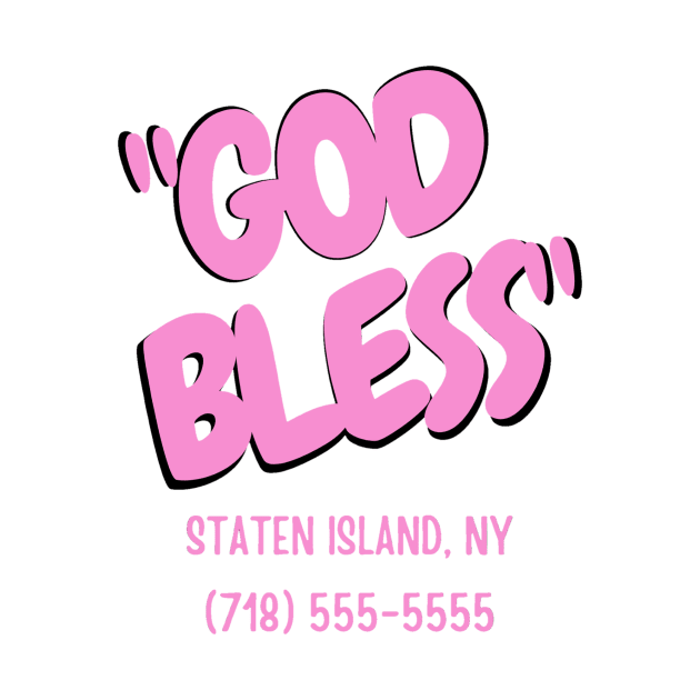 God bless staten island by LukjanovArt