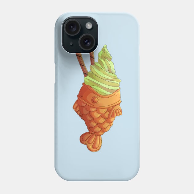 Taiyaki Phone Case by Victoria Hamre