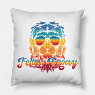 Feline Groovy Pillow