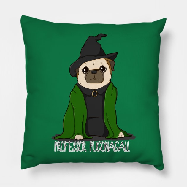 Professor Pugonagal Pillow by Jennisney