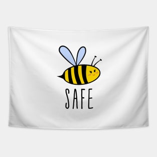 Be safe, cute bee Tapestry